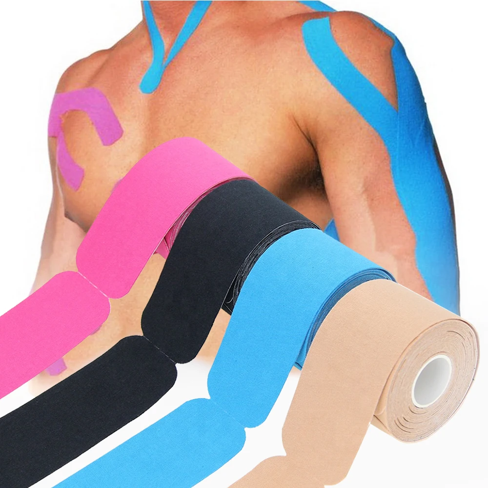 Custom Logo Kinesiology Tape 5cm K Tape Sports Muscle Self-adhesive Tape