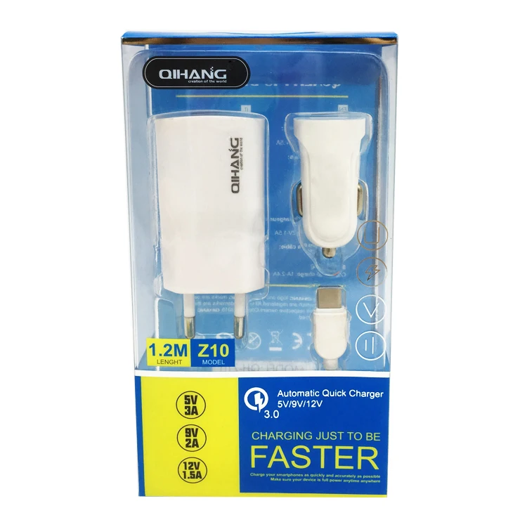 OEM Custom Printed PET Transparent Plastic Box Disposable Product View Window Box for High Quality Charger Pack Industrial Use