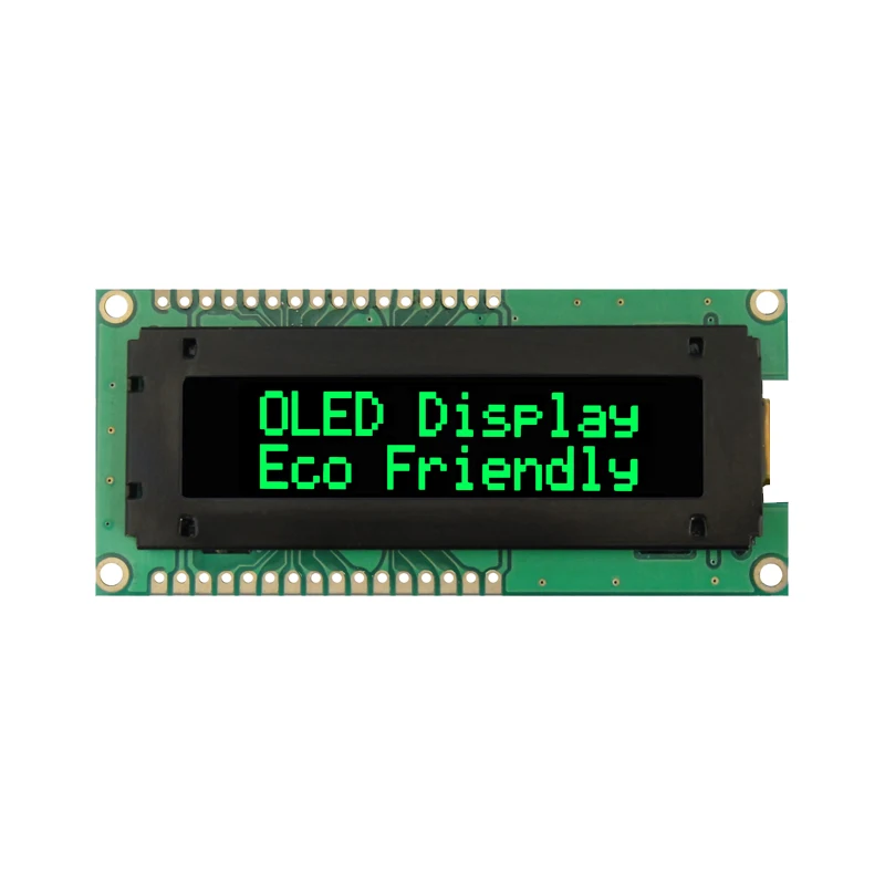 
OLED type 16x2 character oled display with SPI/I2C interface 