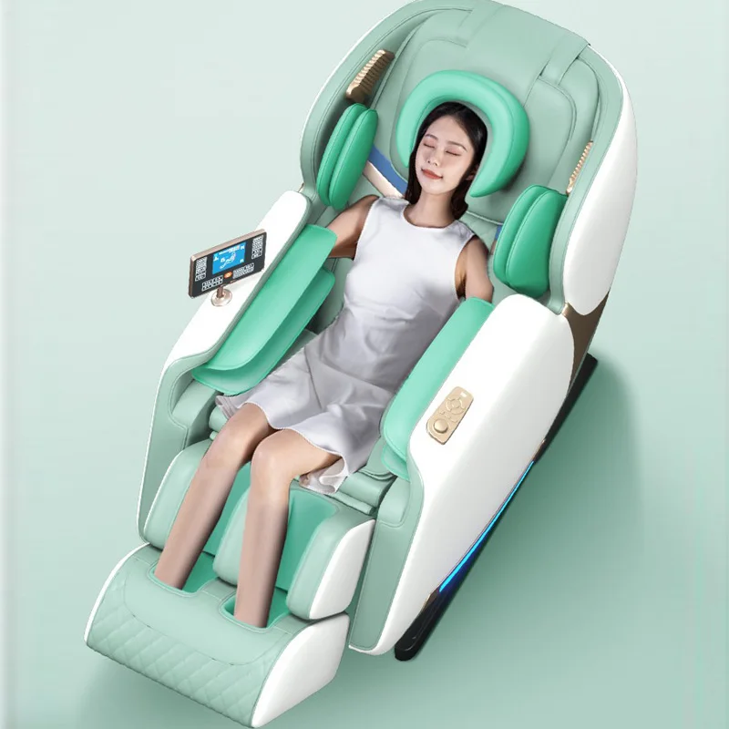 Single Future High Quality Back And Leg Massage Chairs Sl Track 4d Full Body Waist From South Korea