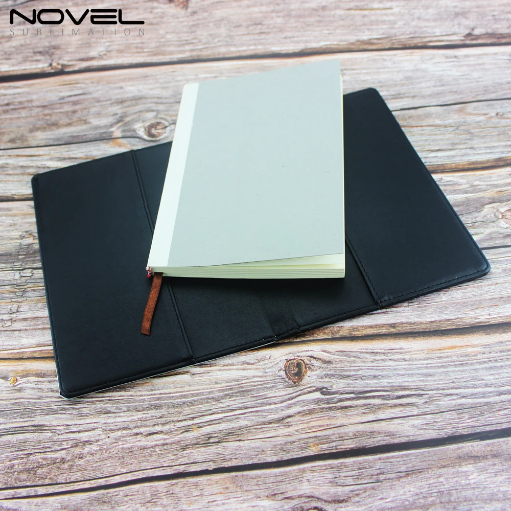High Quality Blank Sublimation PU Leather Heat Transfer Canvas Changeable NoteBook
