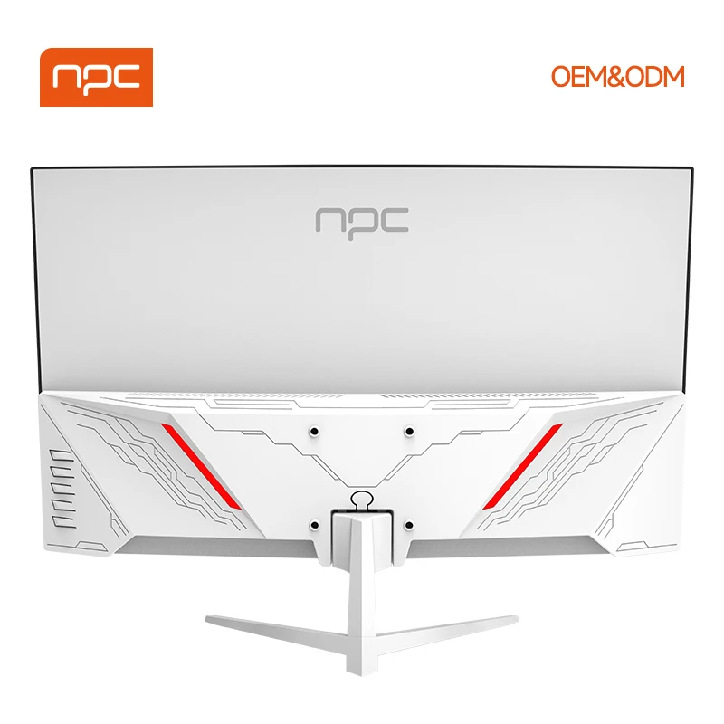 24 Inch gaming Monitor frameless slim flat display lifting and rotating base support VESA