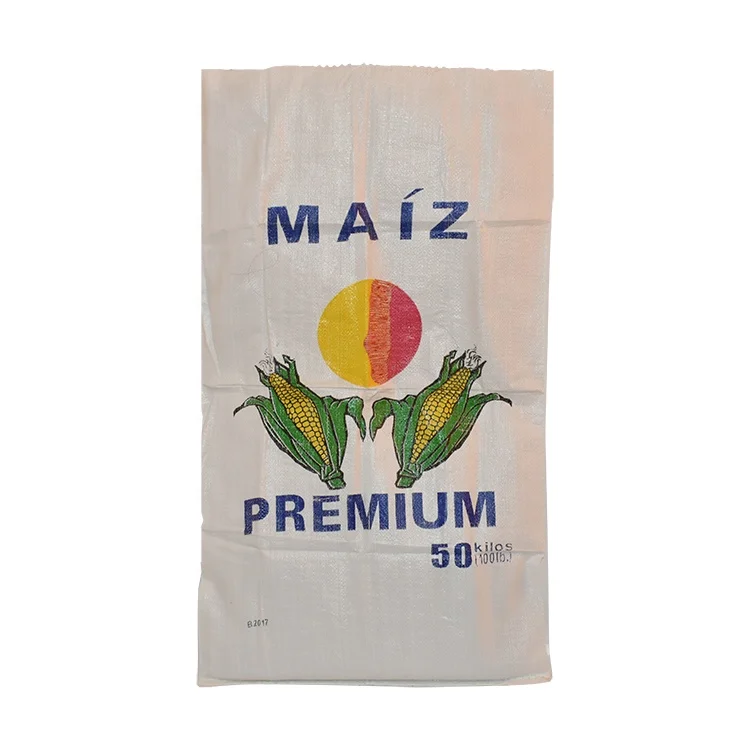 china bag factory barley bag 50kg rice grain wheat flour polywoven sacks