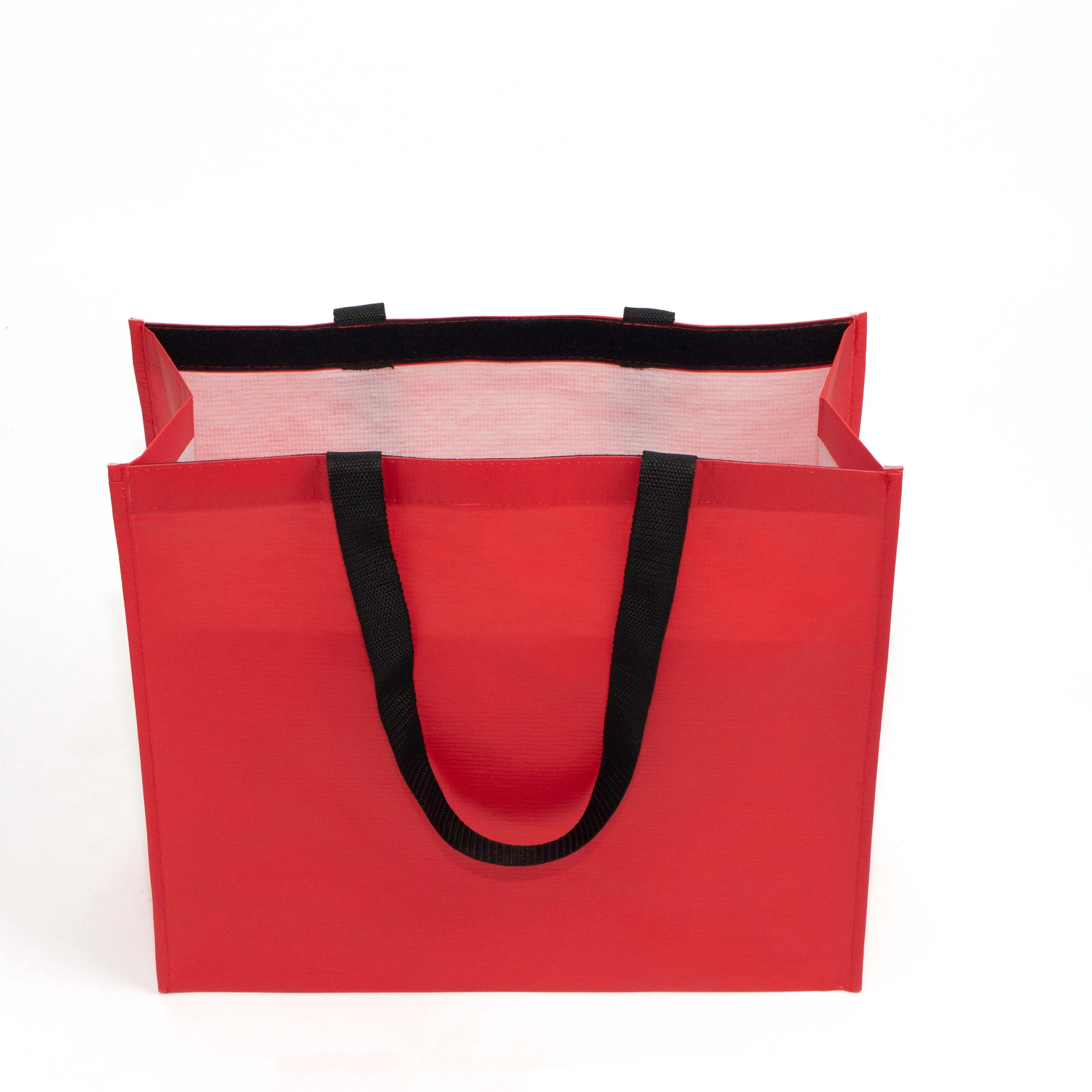 Free Stock Sample Eco Friendly Reusable RPET Stitch Bonded Fabric Bag Large Recycle Rpet Laminated Pp Non Woven Bag for Shopping