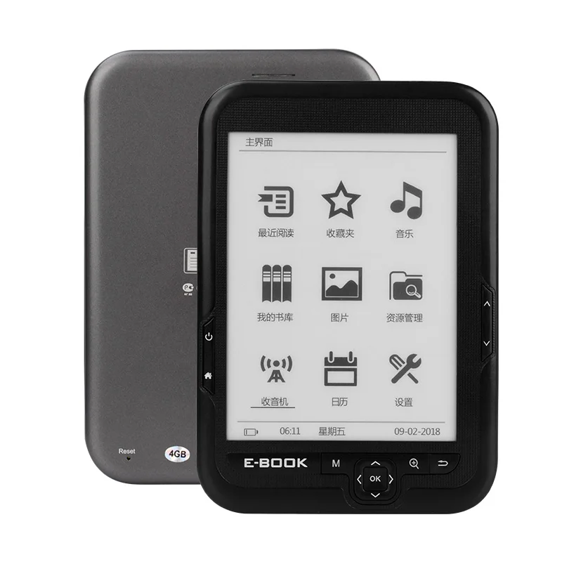  BK-6006 eink экран чтения электронных книг 6 дюймов для с системой linux