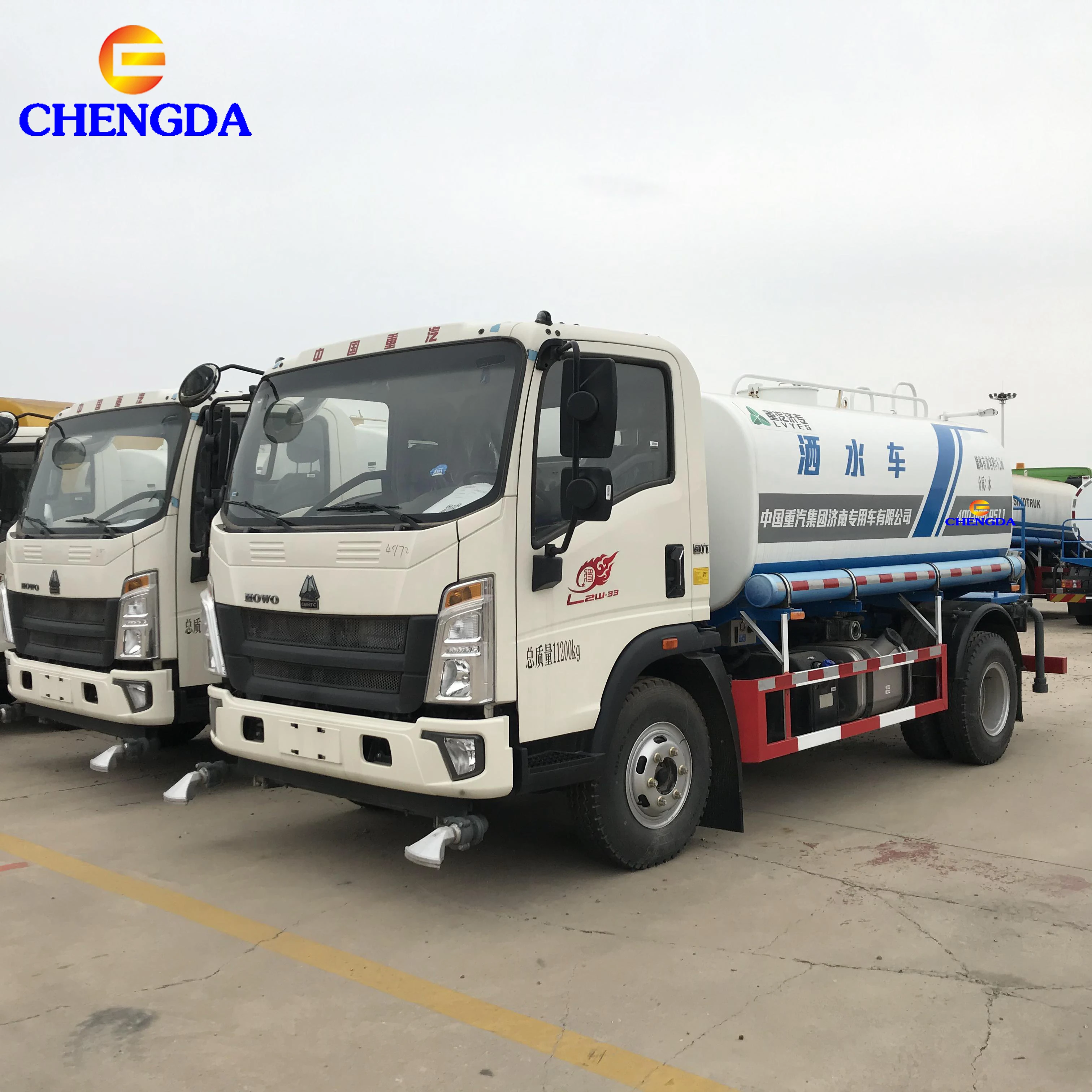Мини-Автоцистерна Shacman 4x2 12 куб. М