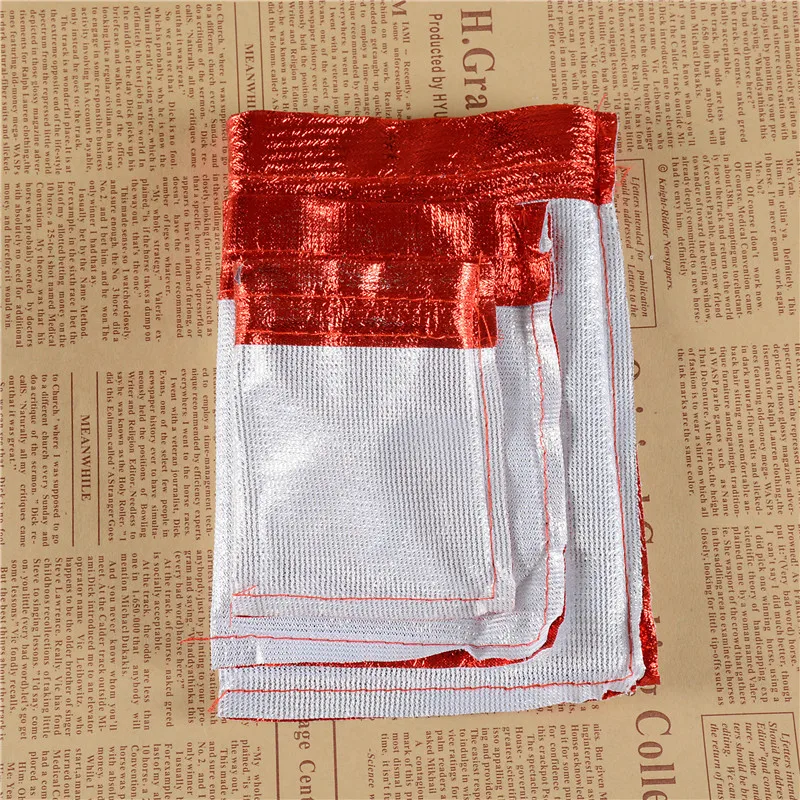 7*9cm Silver/Gold Color Organza Bags Candy Bags Metallic Foil Organza Pouches Christmas Wedding Party Favour Gifts Candy Bags
