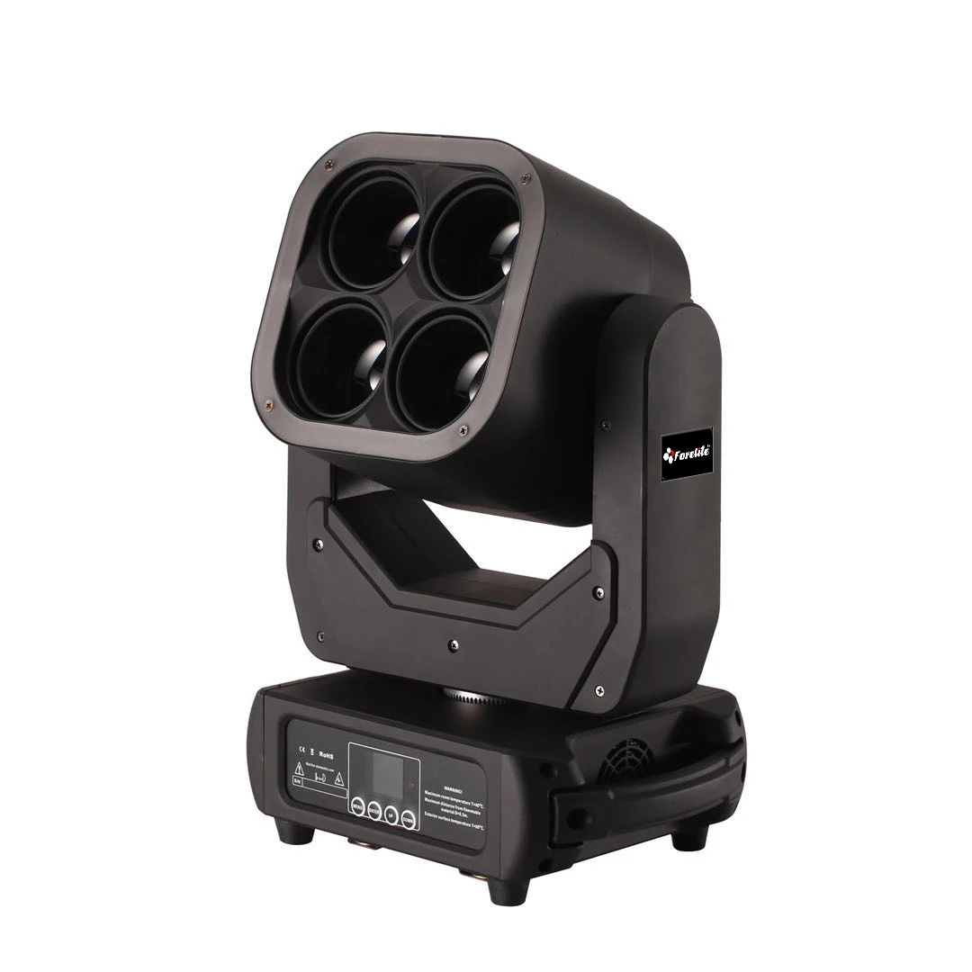 Top quality4pcs 60W LED Zoom Moving Head Light for bar DJ stgae concert