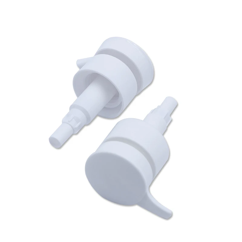 High quality plastic shampoo pump pump dispenser shampoo 24mm press pump for shower gel shampoo soap lotion cream wholesale