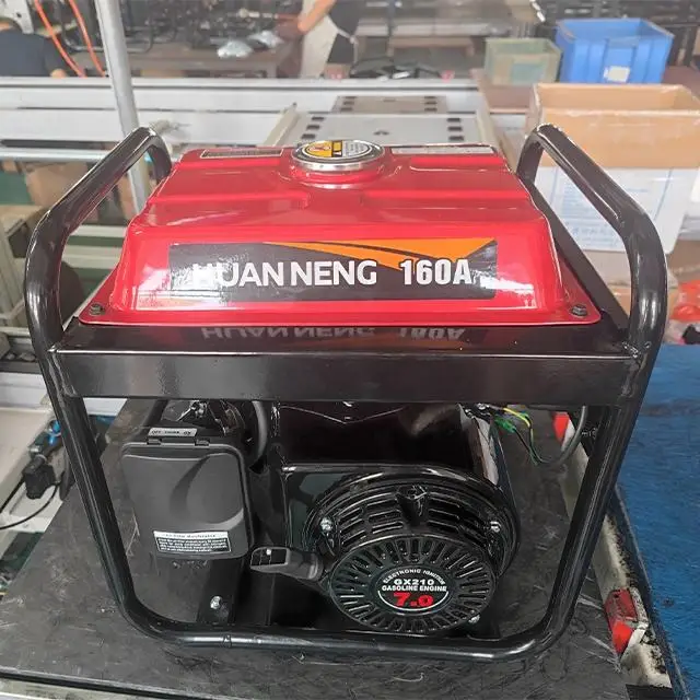 Portable Small Gasoline 1KW DC Inverter Welding Machine/ 160A ARC 220V Manual Petrol Welding Generator For Sale