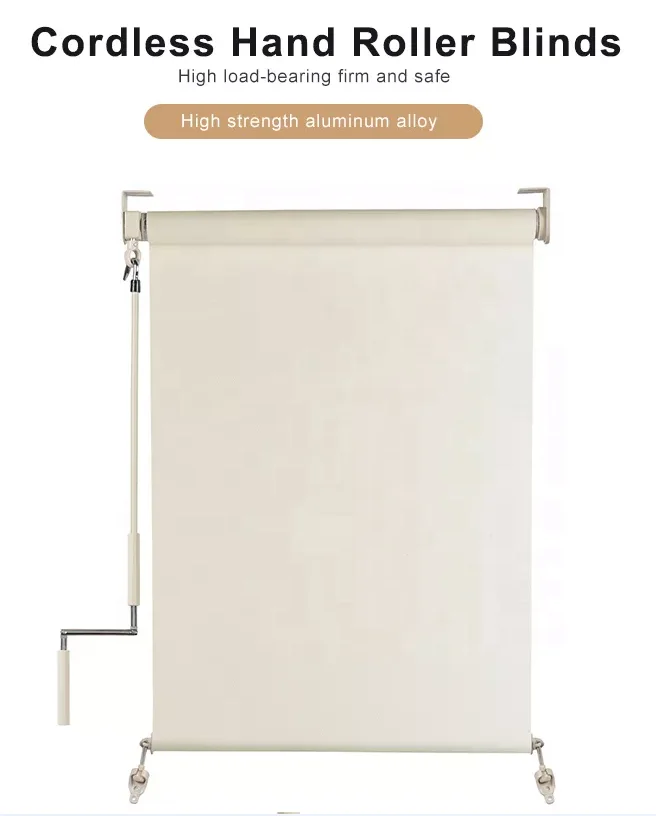 Наружные и крытые навесные роликовые наборы/китайский производитель 10-летний опыт работы на открытом воздухе оконные жалюзи из полиэтилена HDPE вертикальный навес