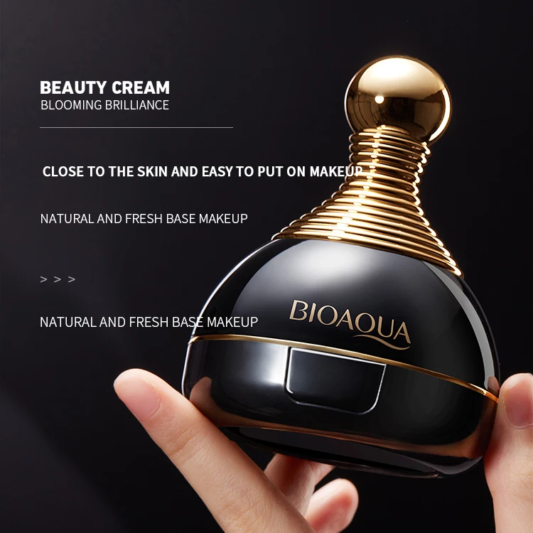 Bioaqua OEM Private Label Waterproof Makeup Foundation Oil Control Whitening Concealer Beauty Makeup Base Cream