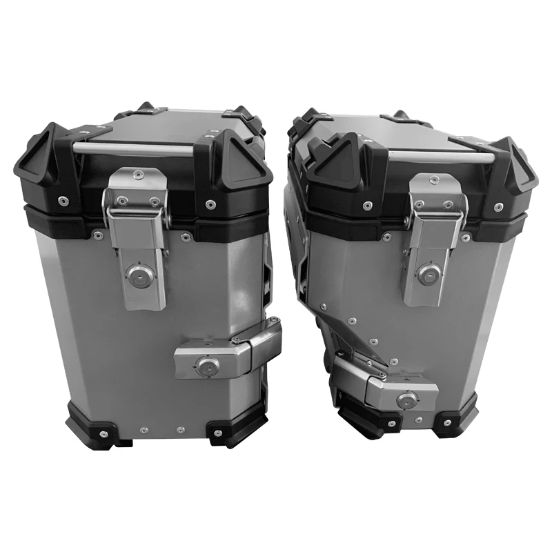 High Quality 38L motorcycle aluminum box Motorcycle Side Boxes
