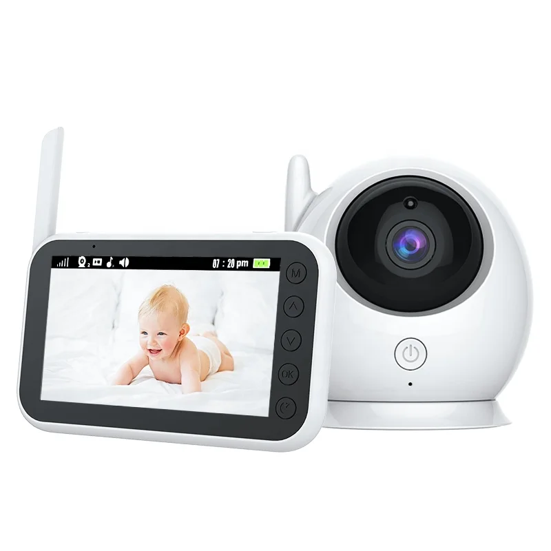 4.3 Inch 480p  audio Smart Wifi  LCD Hd  color display Home Security baby monitor with camera