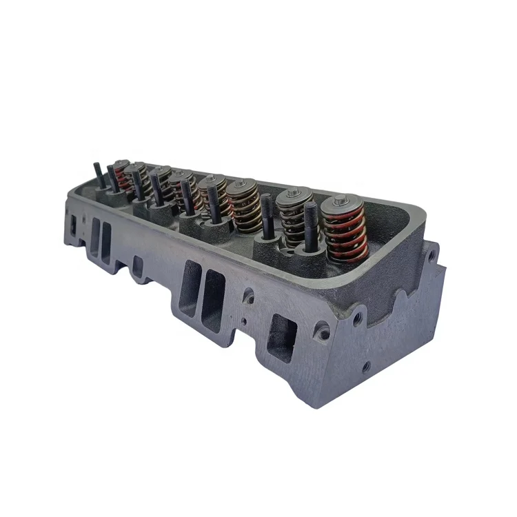 Полная Головка блока цилиндров в сборе SBC GM350 двигатель SBF GM V8 12558060 для Chevrolet Chevy
