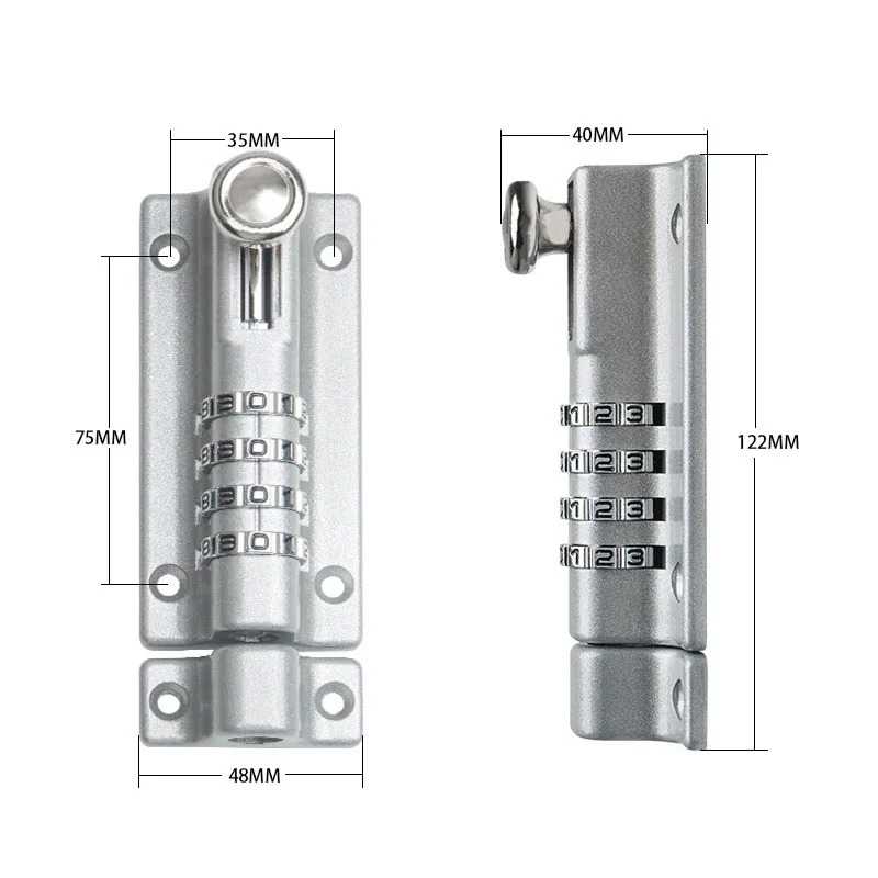 Замок дверной из цинкового сплава