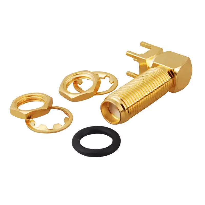 Yonghao SMA-KE SMA female connector edge mount gold plating