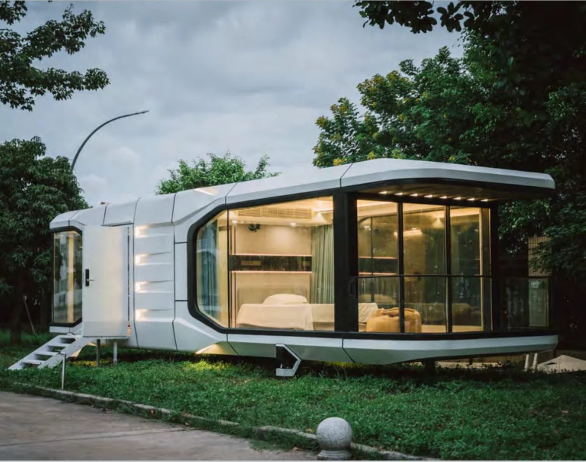 Мобильный барный сарай для хранения крошечный домик на колесах muebles para la casa containe house space capsule
