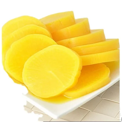 Halal Japanese sushi food Seasoned Picked Radish Takuan