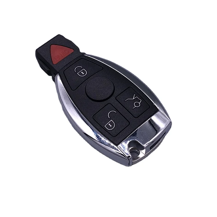 Ready to Ship Universal Benz Smart Remote BGA 3+ 1 Button Mercedes Car Key Cover