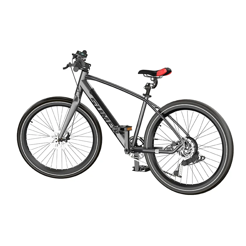 ER-101 Carbon Black UK Electric Bike Adult Bicycle Road Bicycles For Men