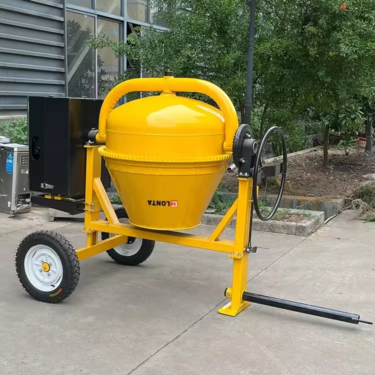 LONTA JH500 500 litre 2 bags portable gasoline electric diesel engine beton cement concrete mixer machine 500L betonniere