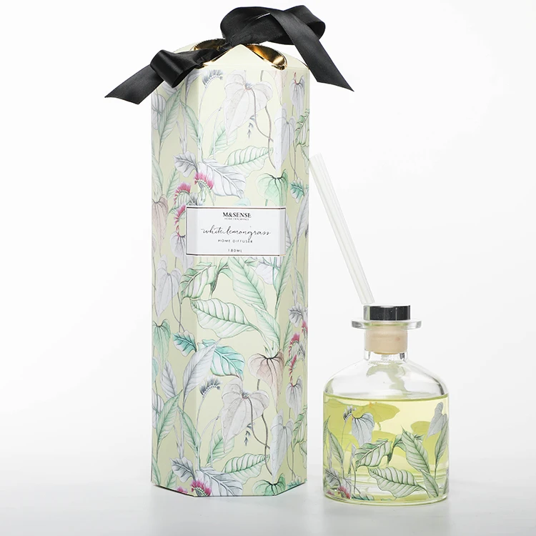 M&sense Gardenia Blossom Home Fragrance Flower Aroma Large Reed Diffuser