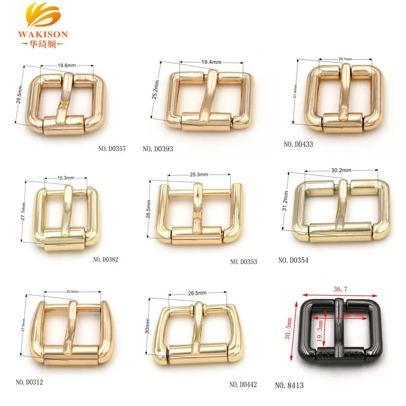 Belt/strap hardware accessories 25mm  metal rectangle loop for keeper