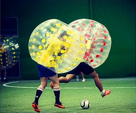 Crazy inflatable ball for adults  inflatable body bumper ball games