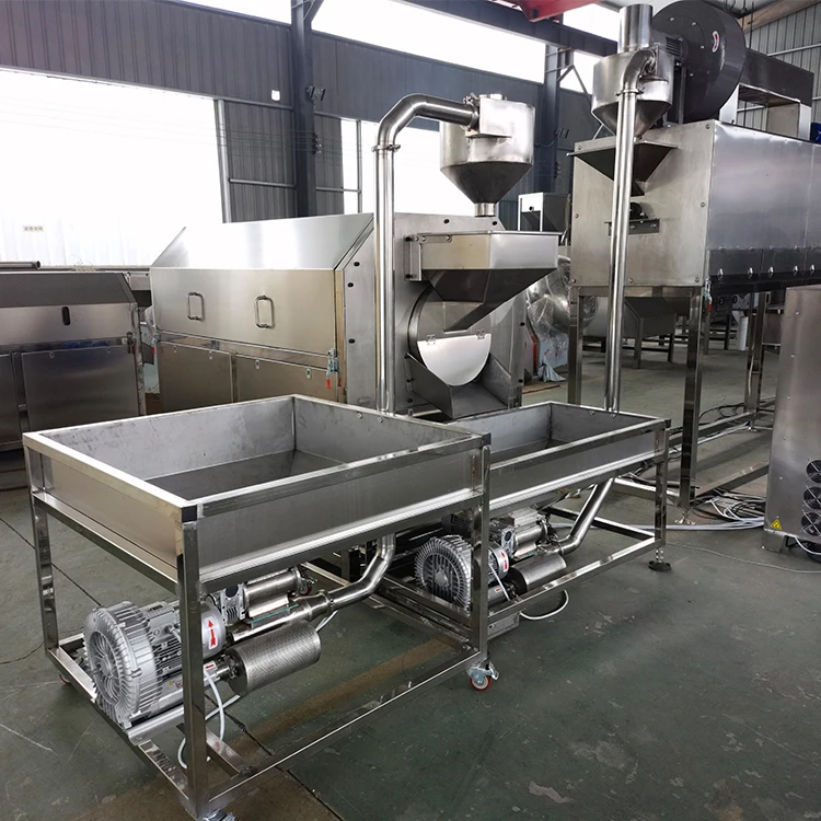 High quality peanut butter production line/groundnut paste making machine/sesame tahini making plant
