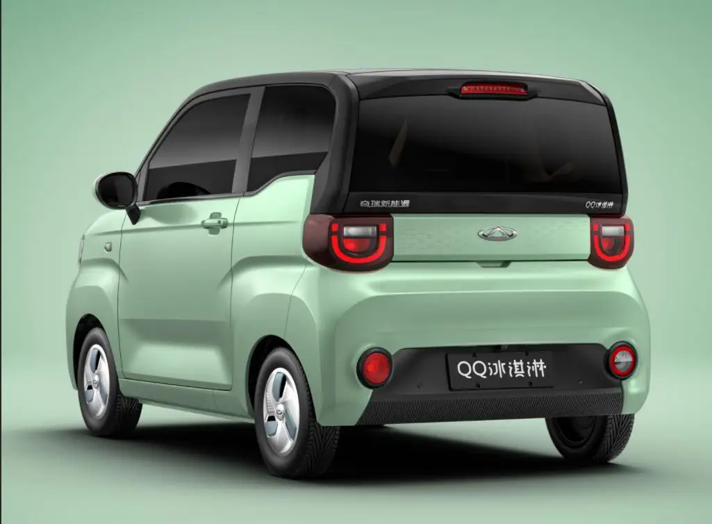 In Stock Low Price Top Configuration Electric Cars Fast Charge Battery Chery qq Advanced Version