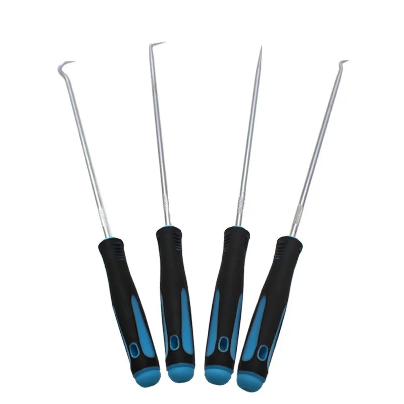 4Pcs/Set Durable Automotive Car Hook Oil Seal O-Ring Seal Remover Hand Tools Kit Scraper Remove Tool Driver