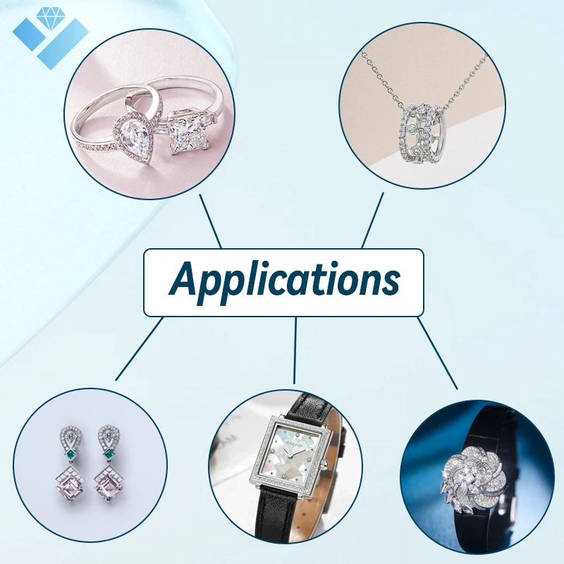 Wholesale White Hpht Lab Grown Diamonds Igi Certified Round Cut Synthetic Lab Created Loose Diamond Price