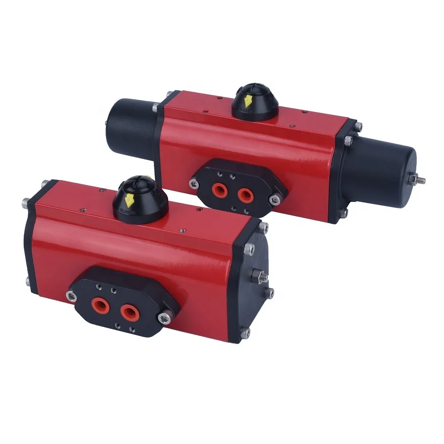 HPAC Series Yoke Spring Return Ball Valve Pneumatic Actuator Cylinder Single Acting