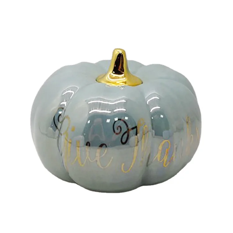 Персонализированные декоративные керамические праздничные украшения с изображением тыквы