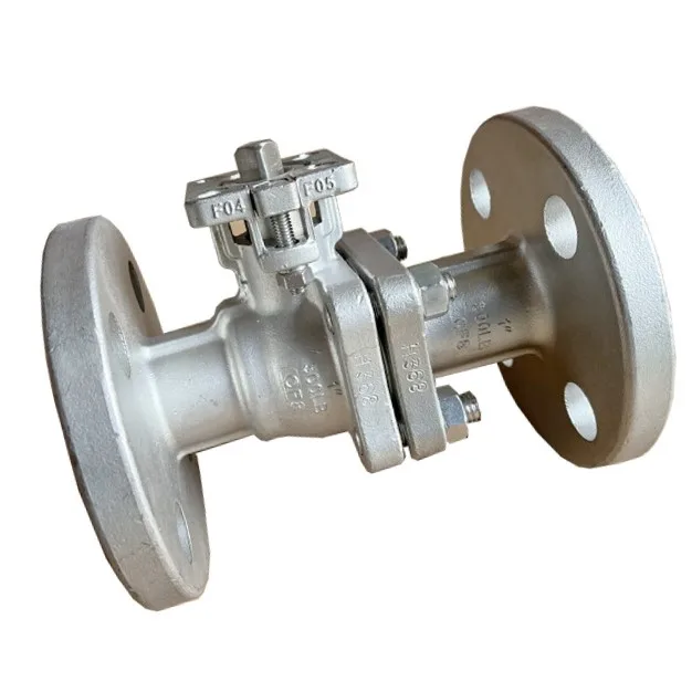 WCB valve body PN10/16 2PC Manual Ball Valve For Water and Gas