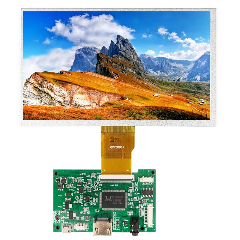 China Factories Custom LCD Display Module OEM 7 10.1 inch Screen LCD Module Display 800x480 LCD  Display Panel