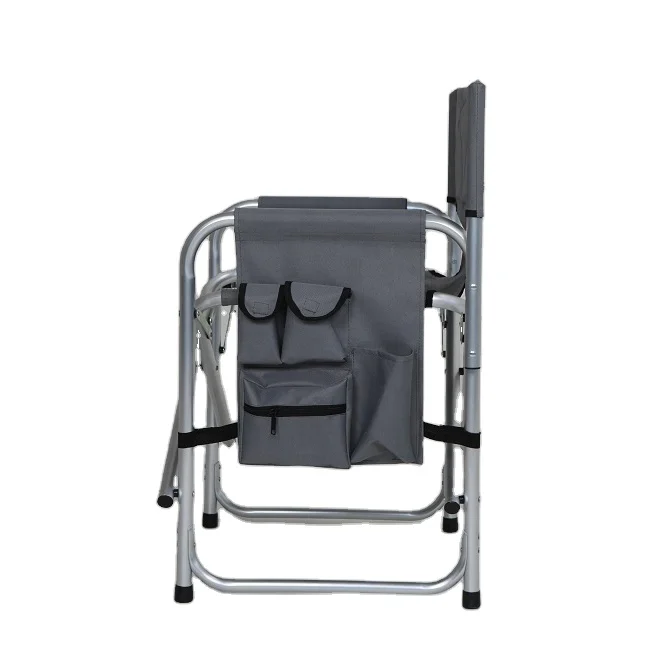 Fishing Chair Oxford Director Folding Camping Chair With Side Table and Pocket