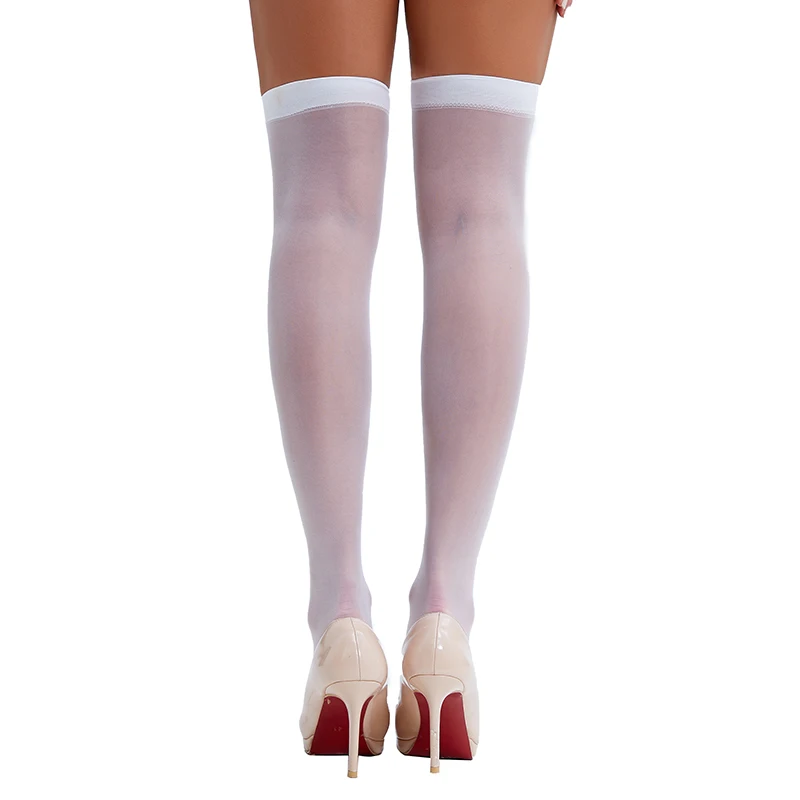 Women Fashion High Waist Thigh High Stocking Foot Sexy Stockings With A Bow