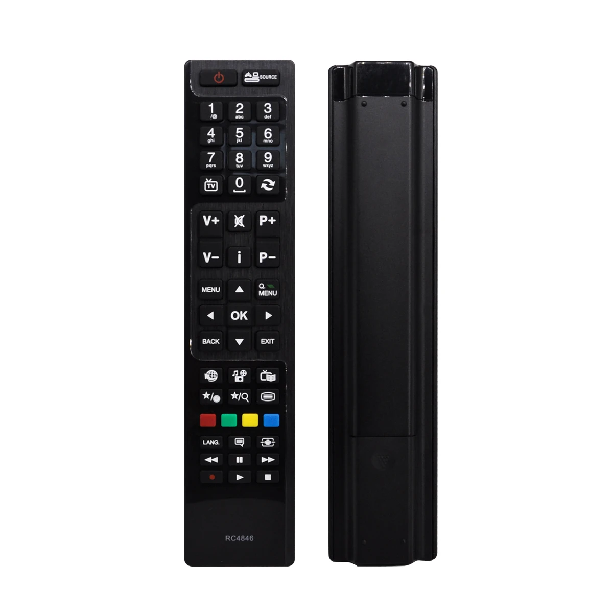 Replaced Remote Control SHARP LC32LD145V LC39LD145V FINLUX RC-4846 32H6072 RC4846 TV Remote Control