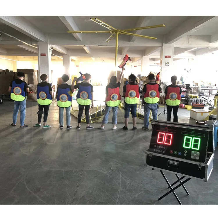 Hot Sales Inflatable IPS Sport Game Battle Light Shooting Arena Interactive IPS Light Vests for Kids and Adults