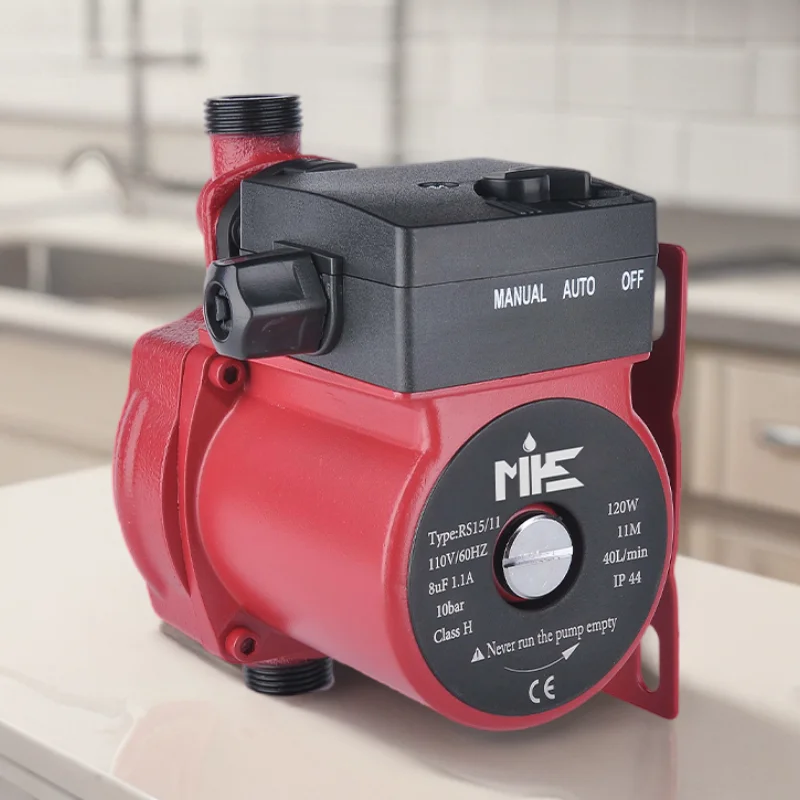RS15-11 120w 110v Hot Water 3-Speed Mini Three Speed Circulation Pump