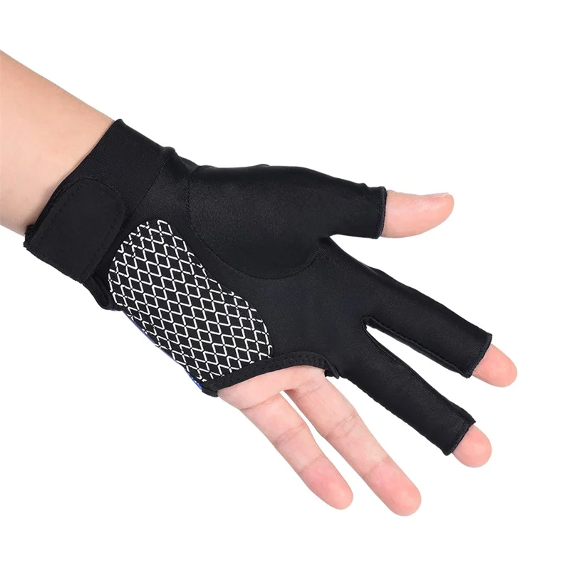 BD1080 Wear Resistant Three Fingers Gloves Non-Slip   Snooker Billiards Gloves
