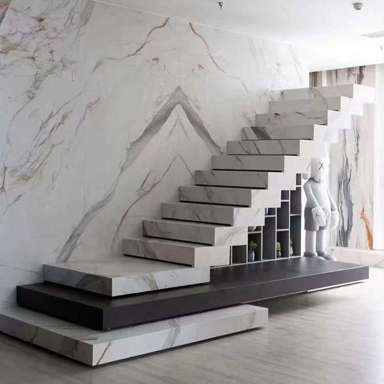 Ace Luxury Floating Stairs Luxury Design Granite And Marble Stair Treads  Floating Stair Treads