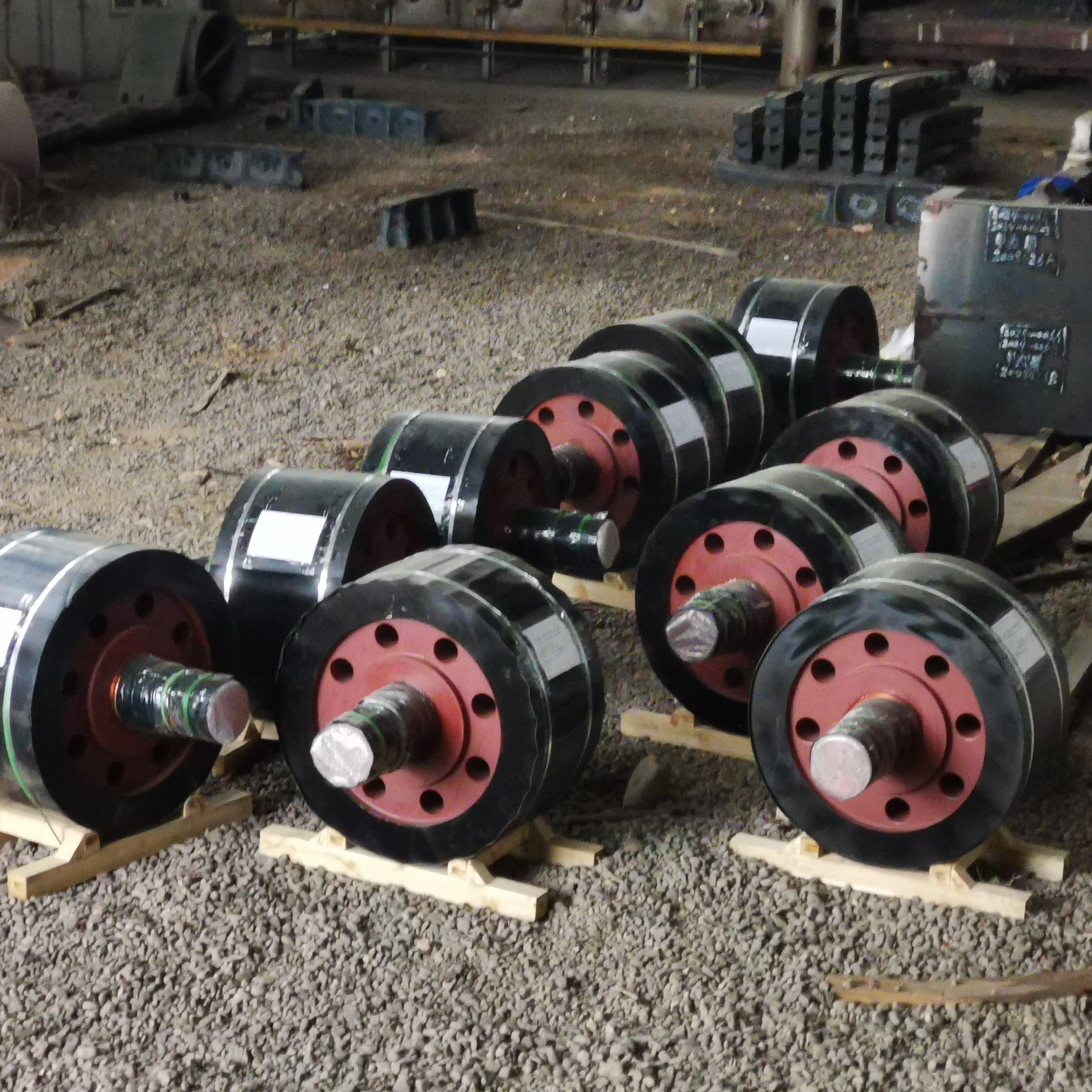 OEM Steel Thrust Roller for Rotary Kiln and Rotary Dryer, Thrust Hydraulic Roller support roller cement rotary kiln