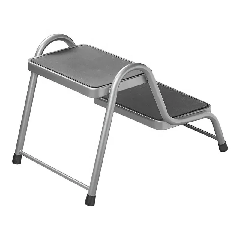 Heavy Duty Two Step Steel Caravan Double Stair Step Stool For Caravan Motorhome