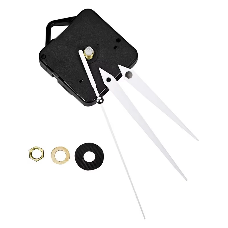 1 Set Hanging DIY Quartz Watch & Silent Wall Clock Movement Modern Design Parts Plastic Metal Needles Repair Clock Mechanism