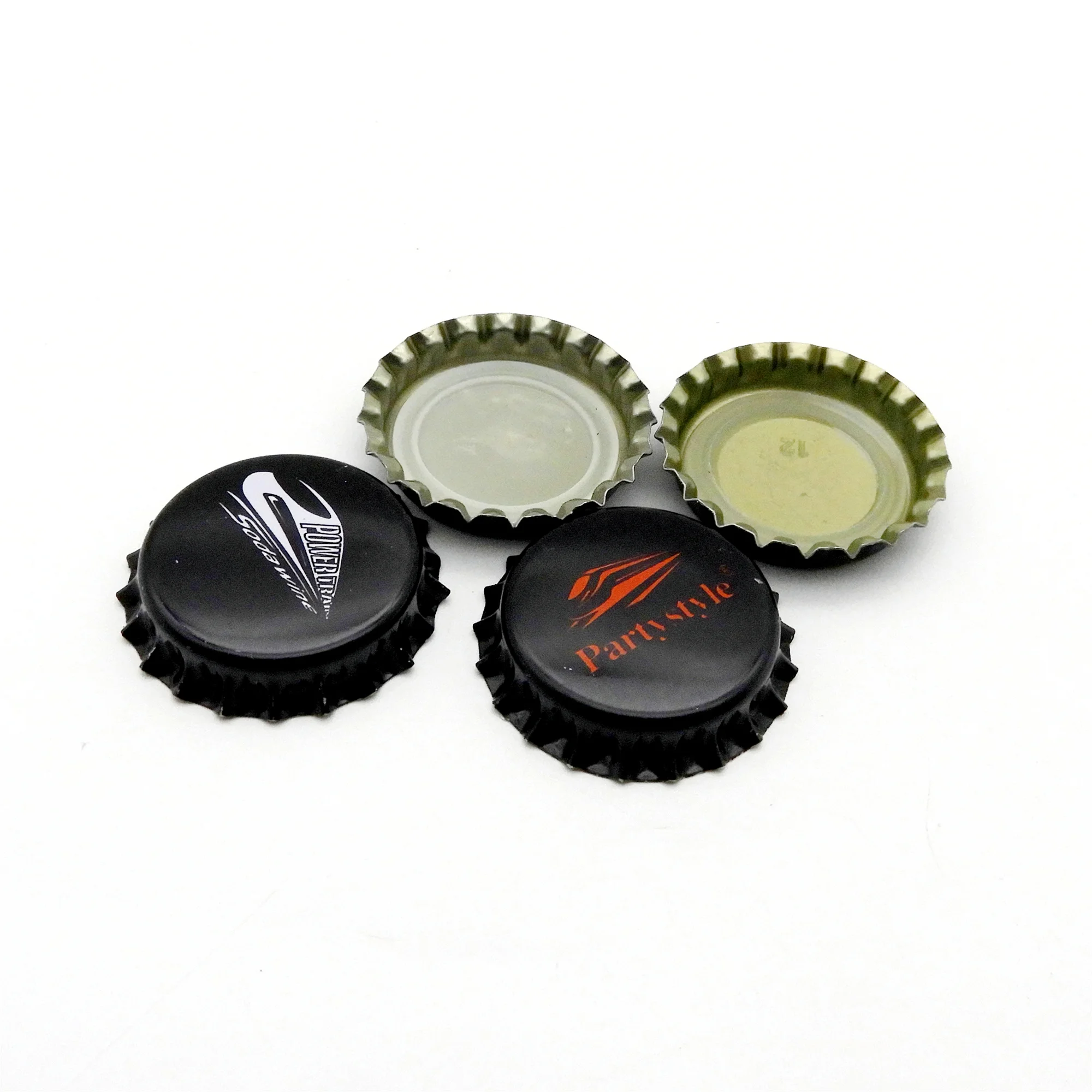 China Manufacturer 26mm Bottle Caps Closures Drinking Bottle Crown Cap for Beer Bottle