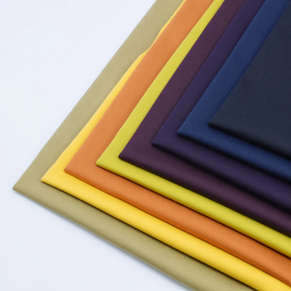 high quality yarn dyed cotton 29% polyester 39% regenerated fiber 29% spandex 3% fabric rolls for garment jacket