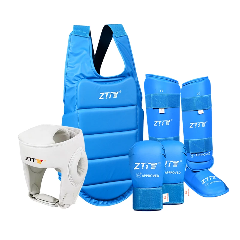 Football leg guard Pu Taekwondo Shin and Instep Guard Customize White Karate Shin Guard